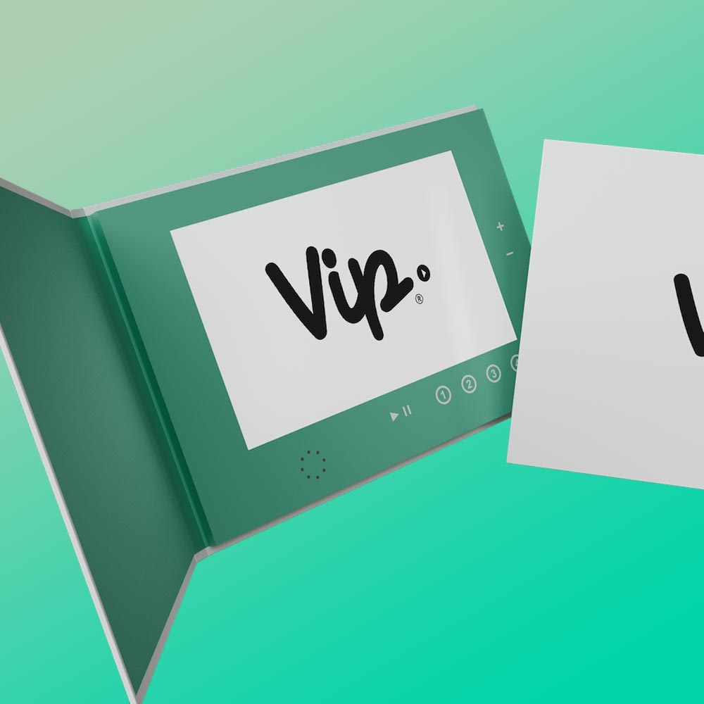 A4 Video brochure 10 inch