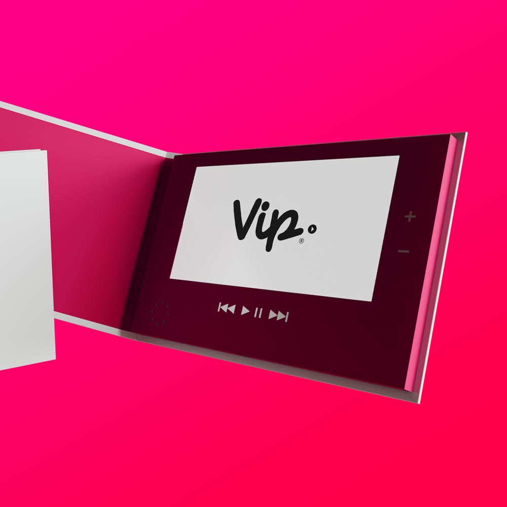 A5 Video brochure 7 inch