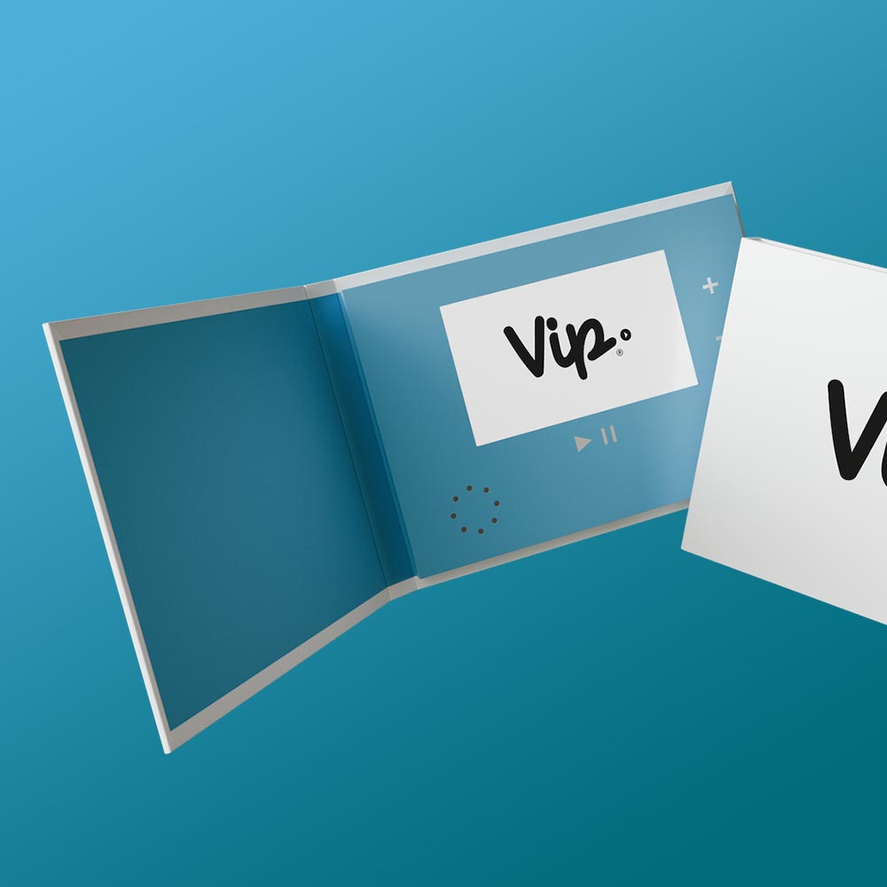A6 Video brochure 4 inch